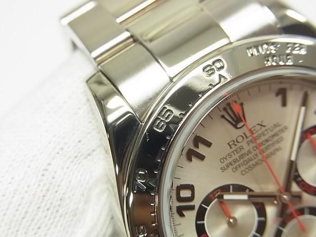 ロレックス デイトナ 18Kホワイトゴールド シルバーAR Ref.116509 Z番