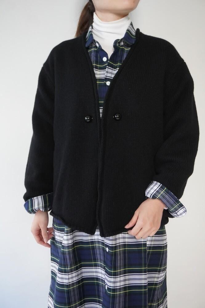 Atelier d'antan】 Degas Wool Knit Cardigan - store room online