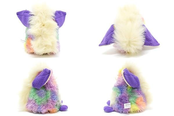 Furby/ファービー・TOMY/トミー・パープル×ホワイト×マーブル・Tie-Dye