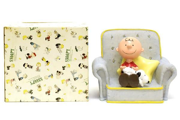 PEANUTS/ピーナッツ・陶器製・COIN BANK/コインバンク/貯金箱