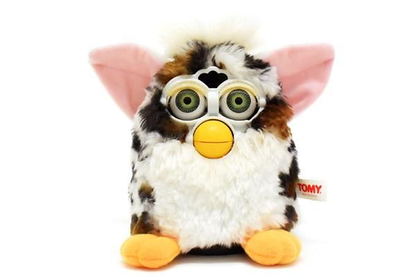 Furby/ファービー・TOMY/トミー・ホワイト×ヒョウ柄・Snow Leopard