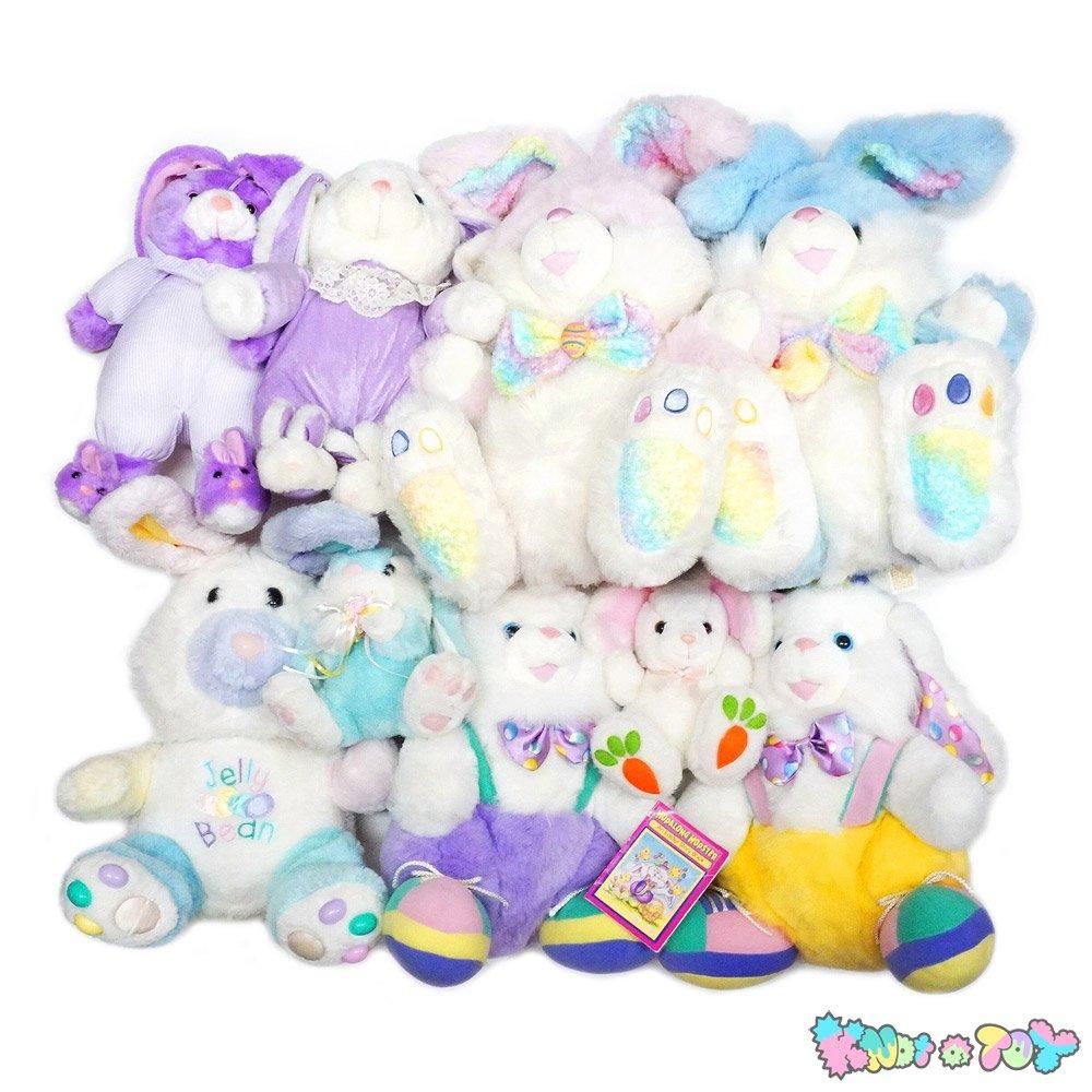 Bunny/バニー/Rabbit/ウサギ・Plush/ぬいぐるみ・ブルー×ホワイト