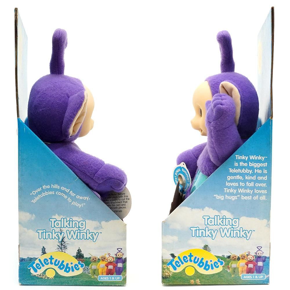 未開封箱付】TOMY おしゃべりテレタビーズ ・ティンキーウィンキー 未