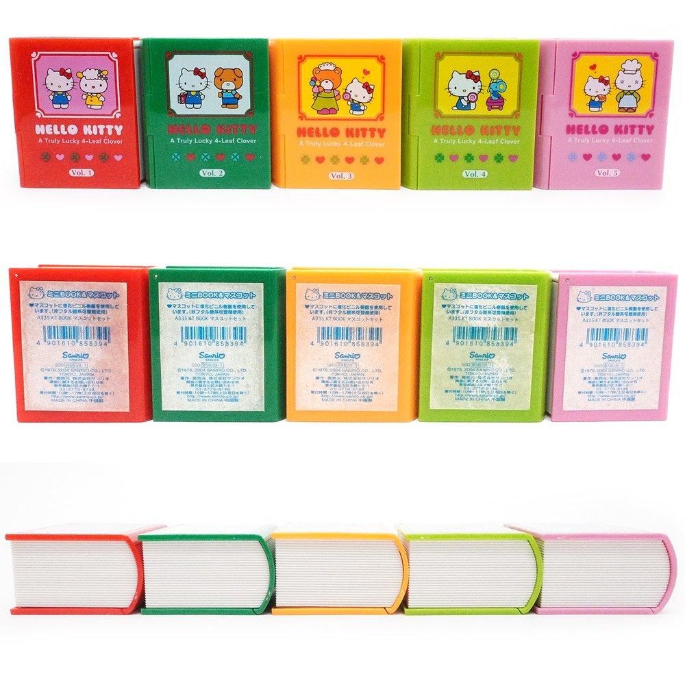 Hello Kitty/ハローキティ・ミニBOOK & マスコット10種コンプリート