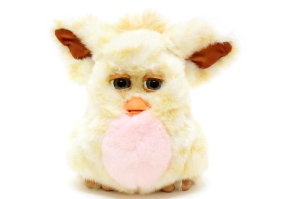 Furby2/ファービー2・ベージュ＆ホワイトボーダー×ピンク・日本語版