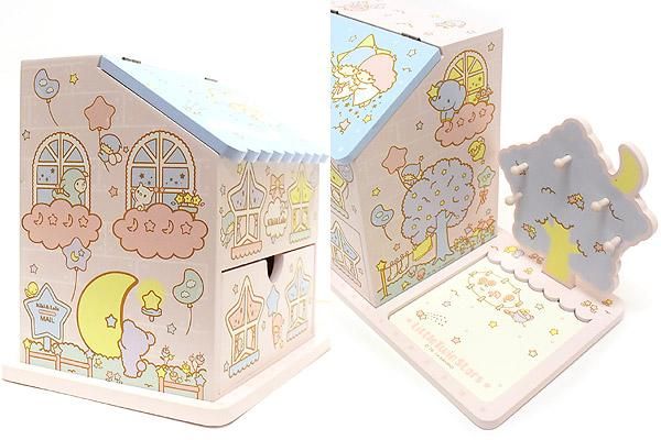 LittleTwinStars リトルツインスターズ キキララ ジオラマ風チェスト