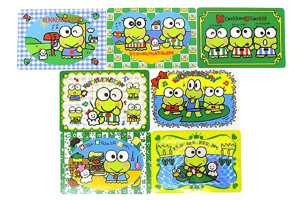 KEROKEROKEROPPI/ケロケロケロッピ/けろけろけろっぴ・カード7枚セット