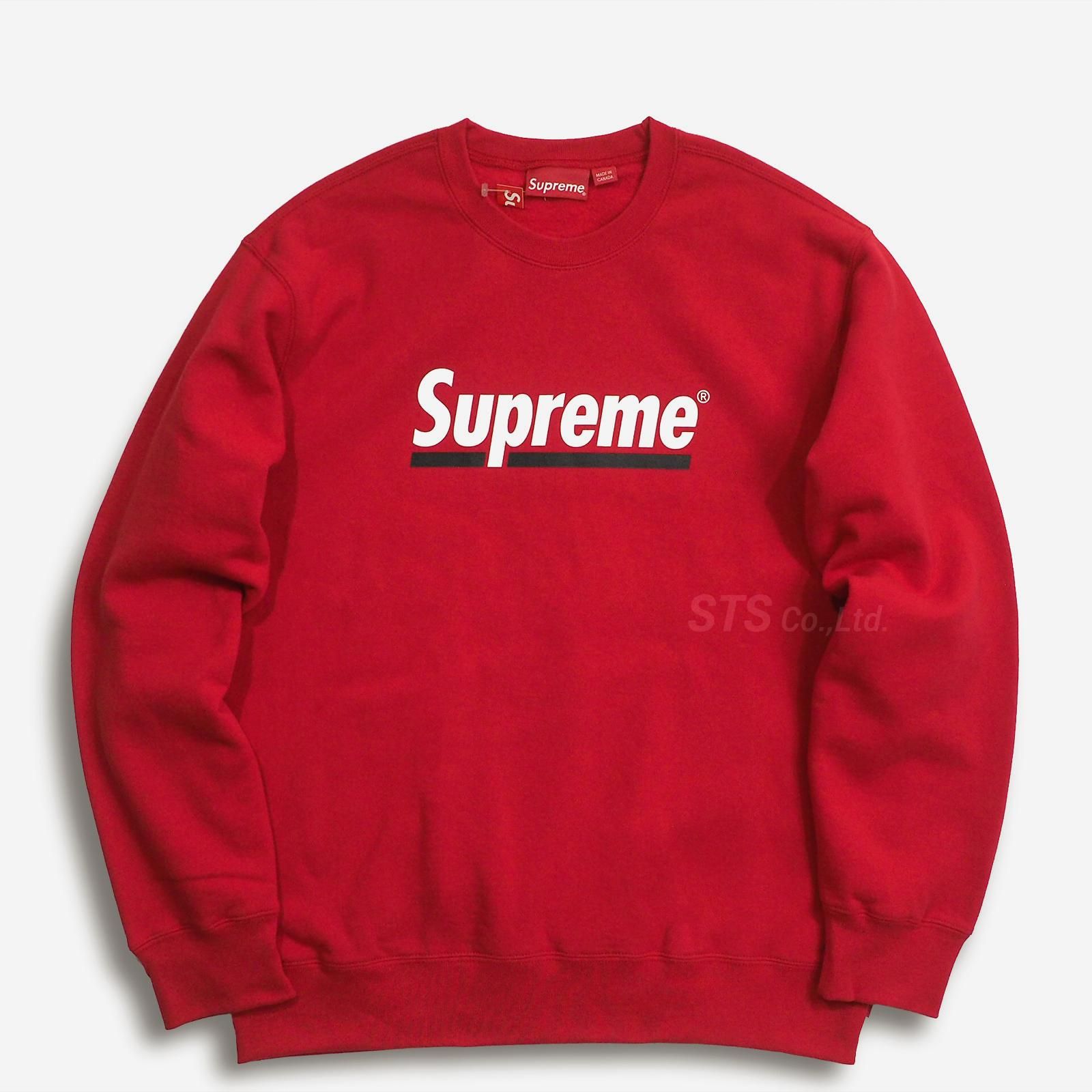 Supreme - Underline Crewneck - ParkSIDER