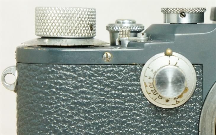 後塗りグレー仕様☆バルナックライカIIIc（3c）前期型段付き