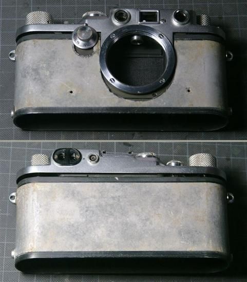 バルナックライカ Ⅲf（3f）セルフタイマー付 グッタペルカ交換