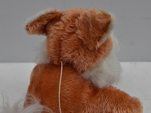 緑園｜東欧雑貨 ドイツ キツネのぬいぐるみ（中/橙）