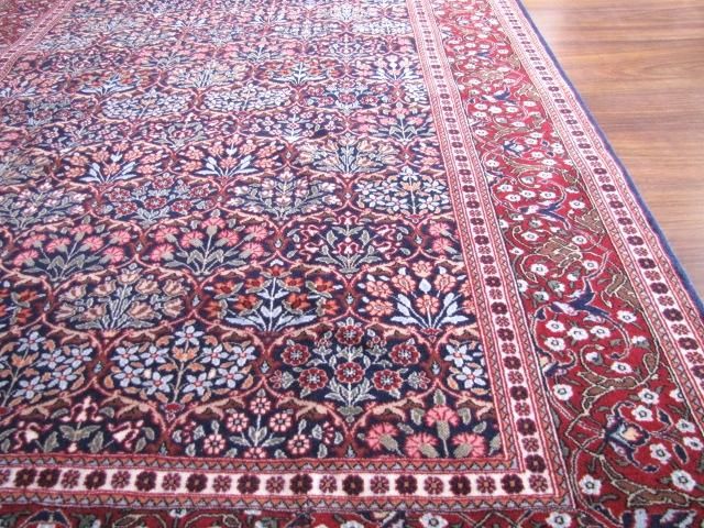 レ*イ様 最高級トルコ絨毯ヘレケ 42cm x 50cmシルク100万ノット