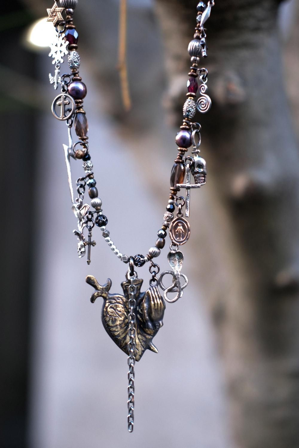 L'Arc～en～Ciel hyde氏着用] gunda [ガンダ] ORATIO NECKLACE＜オ