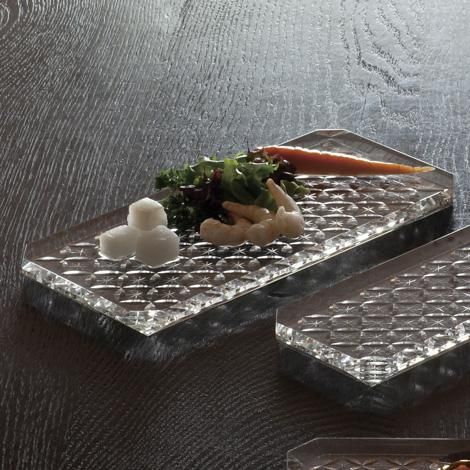 さゆる 平皿 大 七宝 - 明治三十二年創業のガラス食器会社「廣田硝子