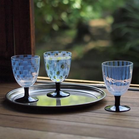 大正浪漫ソーダ氷コップ | 市松 - 廣田硝子 公式Online shop