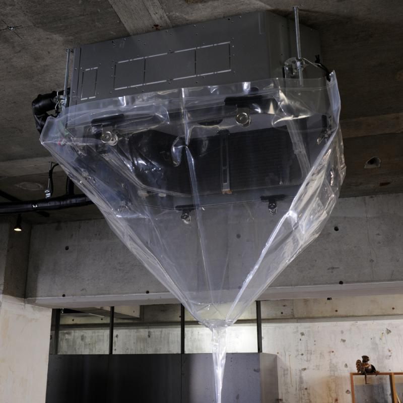 小】天カセ・天吊用エアコン洗浄カバー SA-P01D－株式会社エアコン