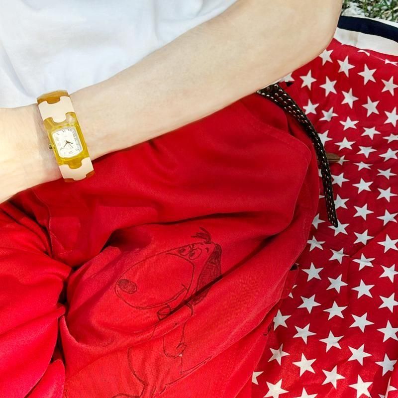 ハンプトンシリーズ #PZ-16 - イエロー / ヌード バイ - TimeWillTell