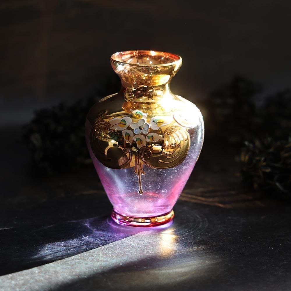 ローマガラス 羅馬硝子 花瓶 花入 花器 時代物 楽天市場】【送料無料