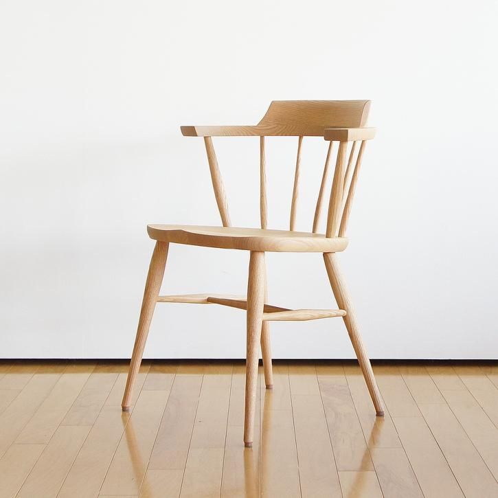 柏木工（KASHIWA）｜ SC3Aクラウンチェア / オーク材