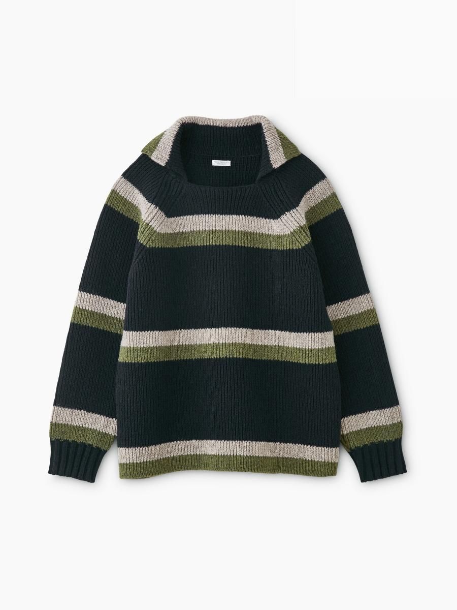 PHIGVEL - フィグベル / OLD BORDER KNIT | NOTHING BUT