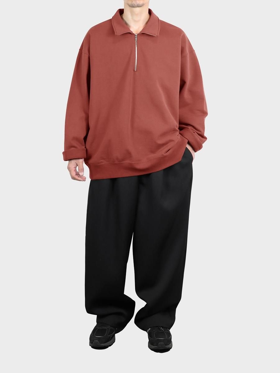 Graphpaper - グラフペーパー / COMPACT TERRY ROLL UP SLEEVE HALF