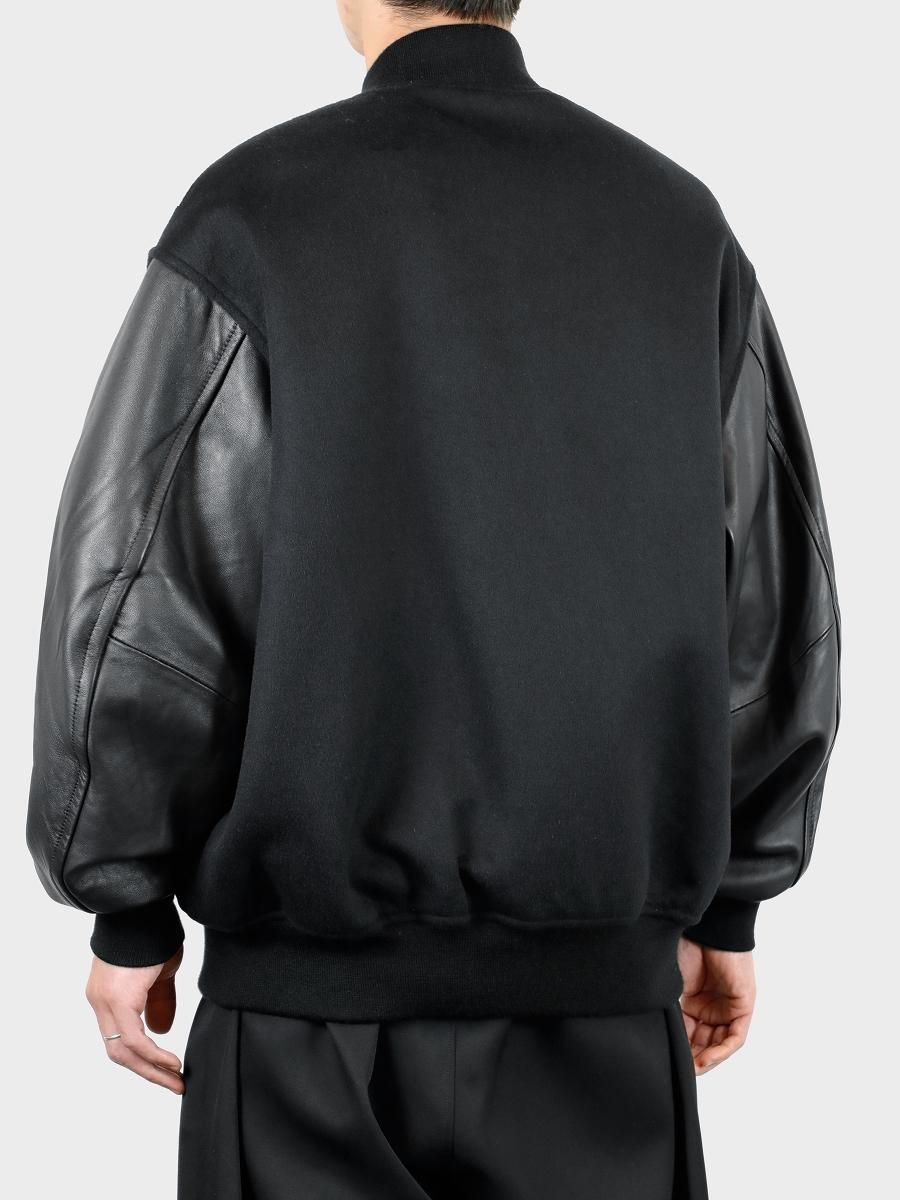 Graphpaper - グラフペーパー / LIGHT MELTON STADIUM JACKET