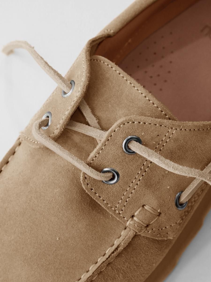 NONNATIVE - ノンネイティブ / OFFICER DECK SHOES COW LEATHER