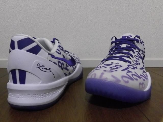 コービー8 プロトロ 白紫 海外直輸入 31cm - バスケットボール専門