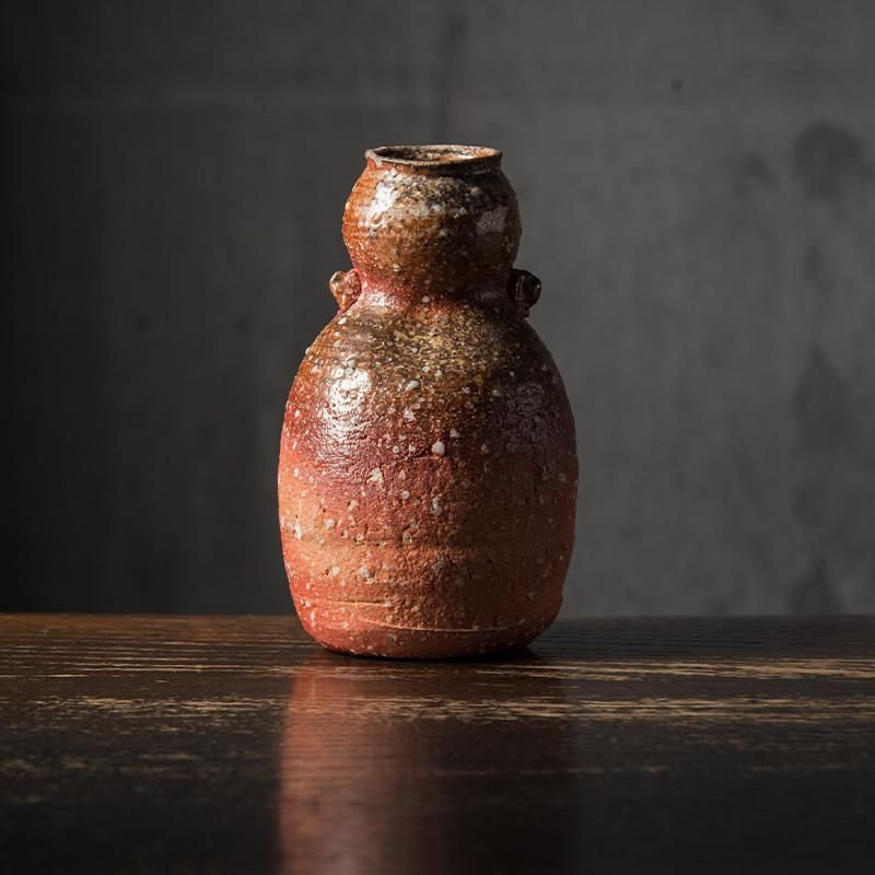 信楽緋色 徳利 - オンラインショップ「ギャラリー陶ほうざん」