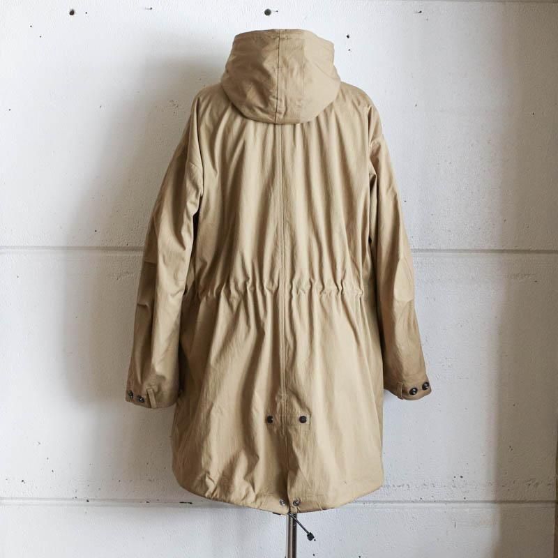 SCiENCE LONDON【サイエンス ロンドン】 Fishtail Parka Sand Beige