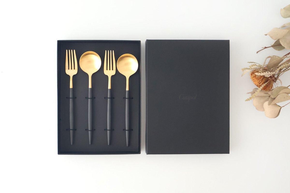 4点セット】【ペアセット】｜クチポール｜ブラックゴールド｜ゴア