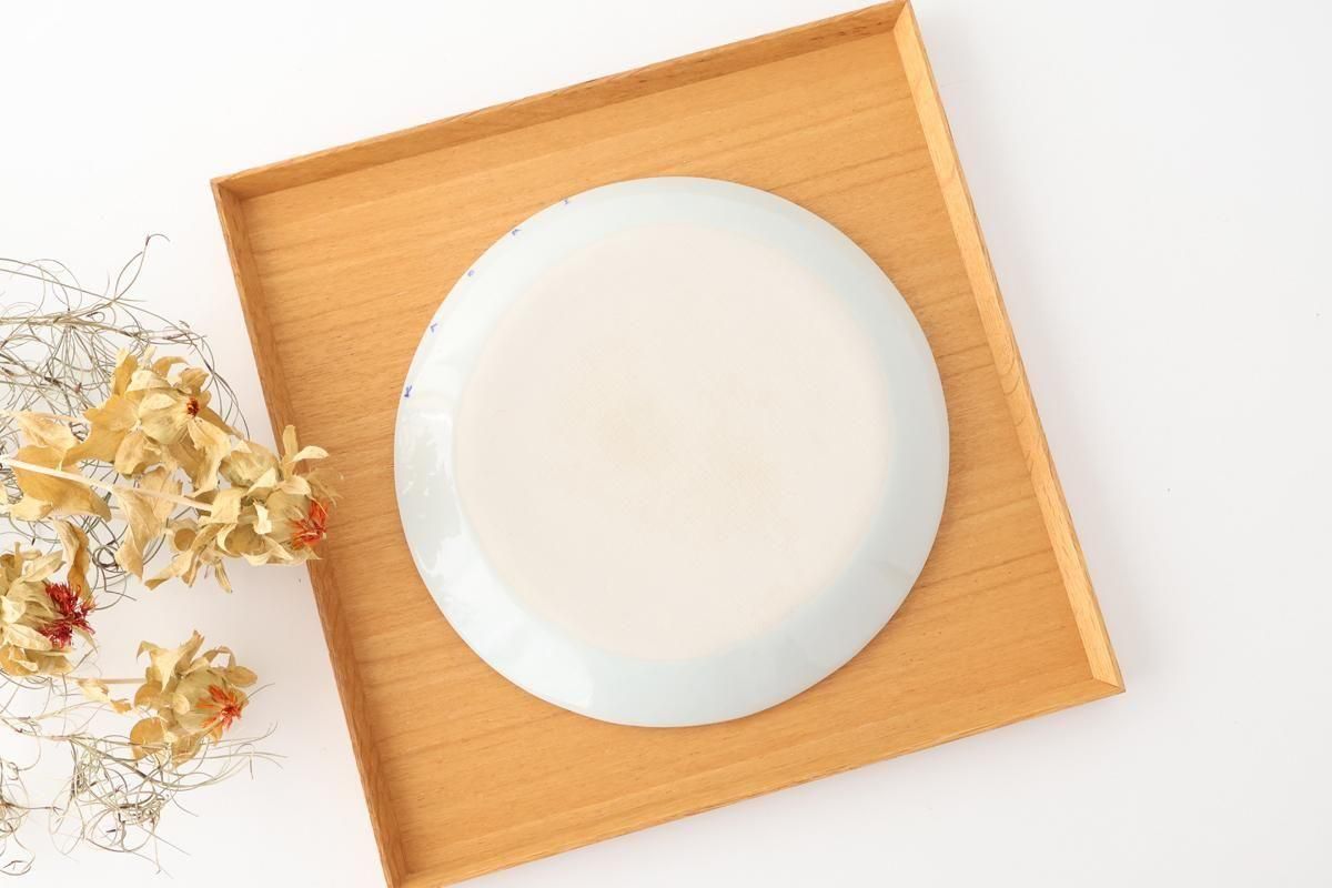 平皿｜南蛮渡来の貴婦人｜磁器｜森陶房｜砥部焼｜和食器通販｜うちる