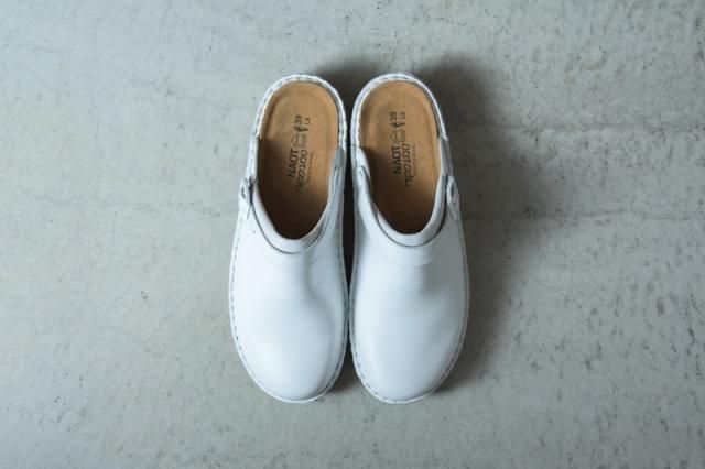 NAOT IRIS アイリス サボシューズ White（白）｜FRANK暮らしの道具