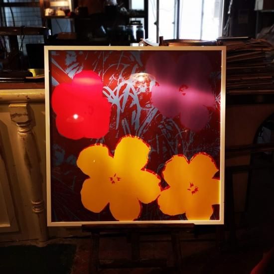 アンディ・ウォホール「フラワー」シルクスクリーン