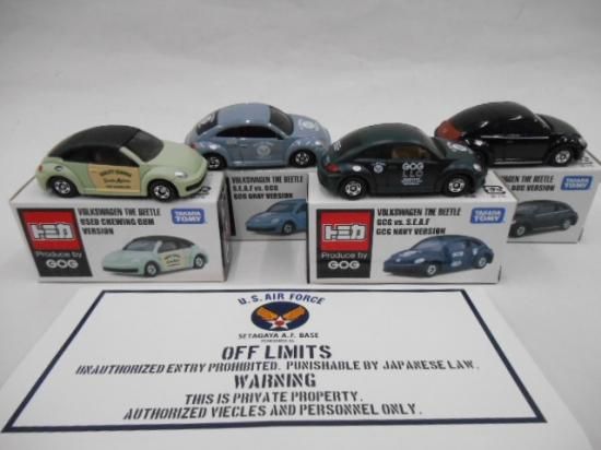 特注トミカ 世田谷ベース フォルクスワーゲンNewビートル4台アソート