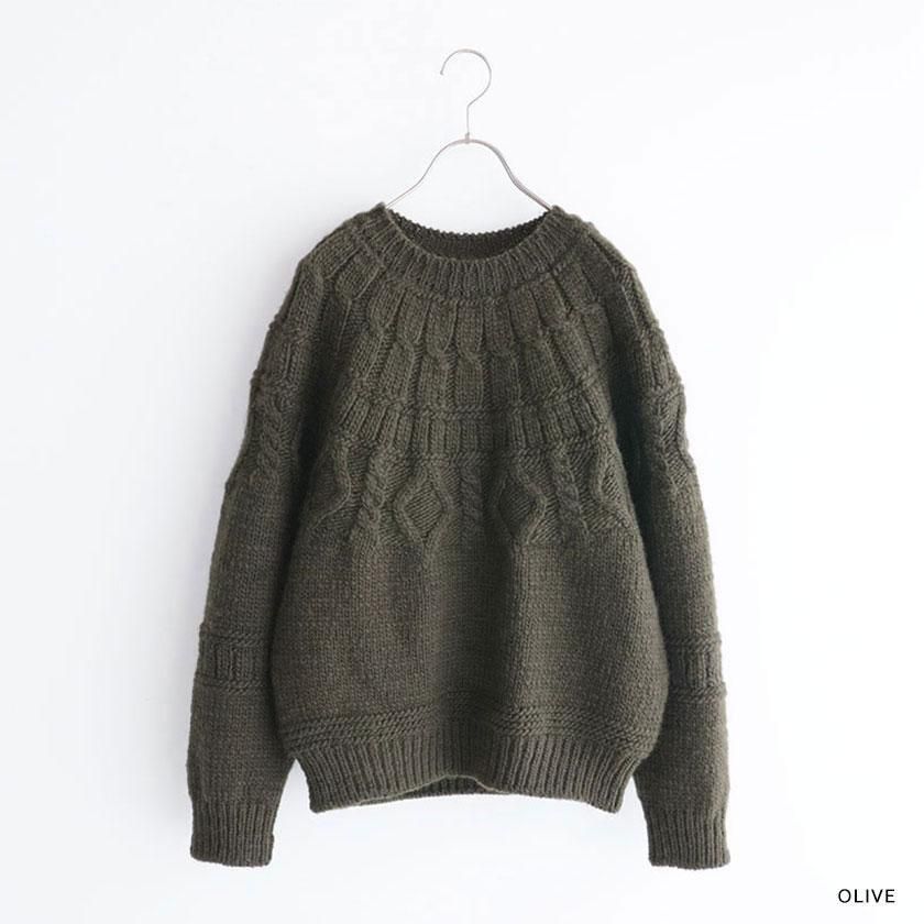 BATONER SPREAD ALAN CREW NECK の通販。- AIDA ONLINE STORE 毎日を