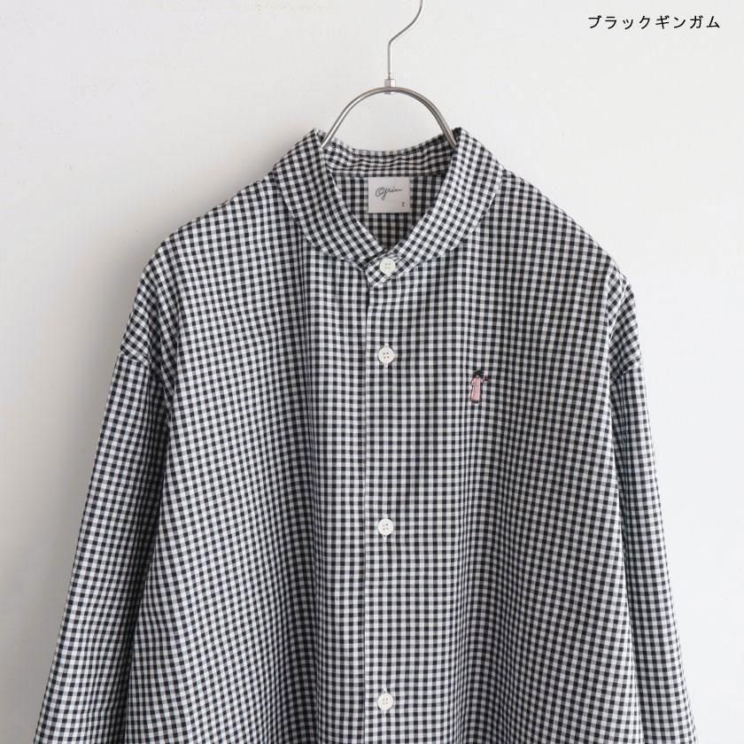 grin ブロード 小鳥刺繍シャツ の通販。- AIDA ONLINE STORE 毎日を