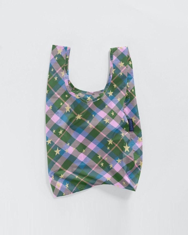 BABY BAGGU グリーンスターチェック - BAGGU Japan
