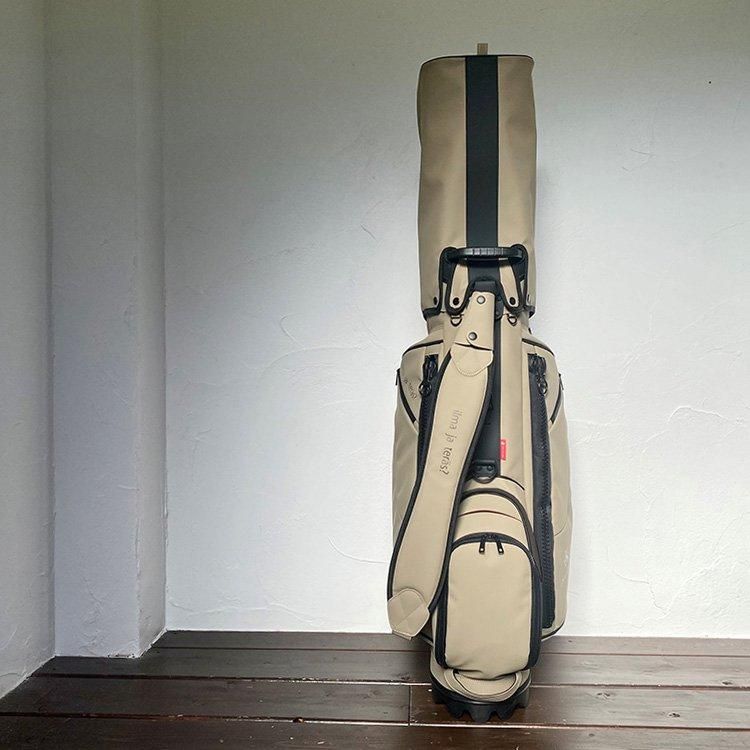 Lahella golf】Big zipperキャディバッグ