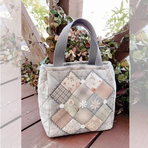 パッチワークキット | クロスのトートバッグ - パッチワークキルト専門