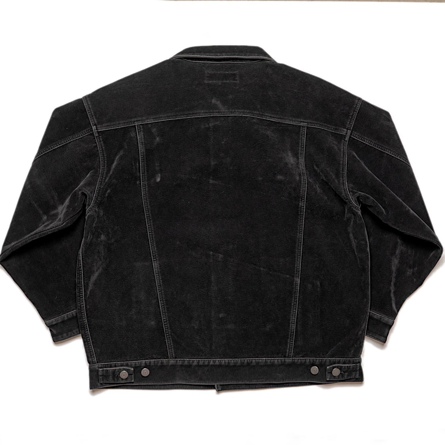 JACKSON MATISSE Suede Trucker JKT Black