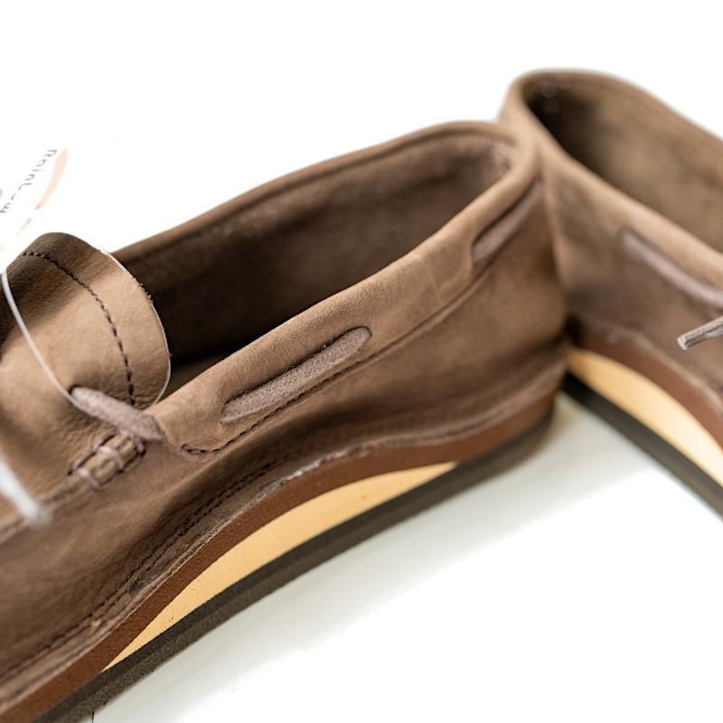 美品 レインボーサンダル モカ ローファー ブラウン 25cm 希少 スリッポン