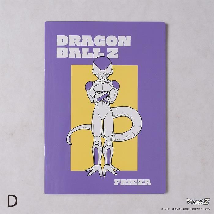 中綴じノート｜ドラゴンボールZ｜フラワーリングオンラインストア