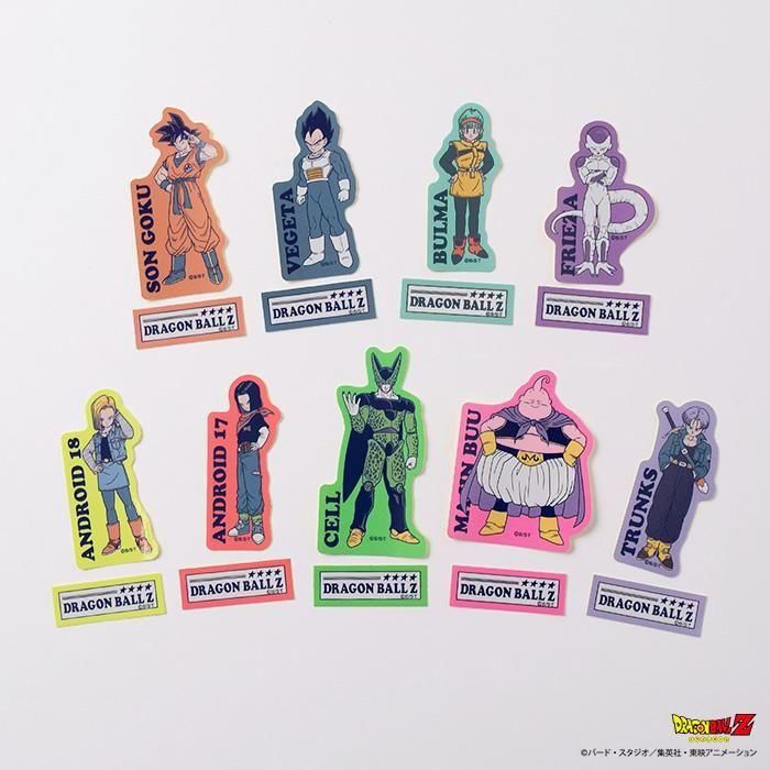 ステッカー2枚セット｜ドラゴンボールZ｜フラワーリングオンラインストア