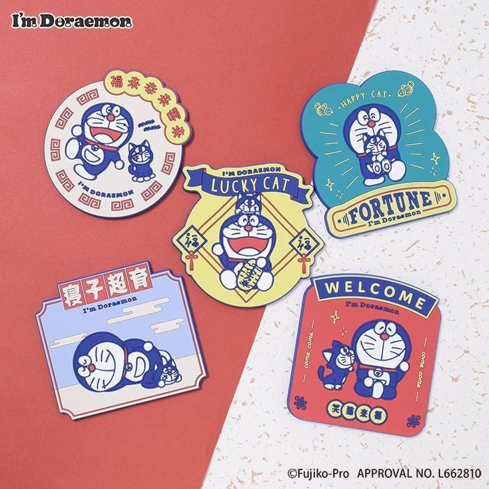 ビッグラバーマグネット（ブラインド）｜アイムドラえもん｜フラワー