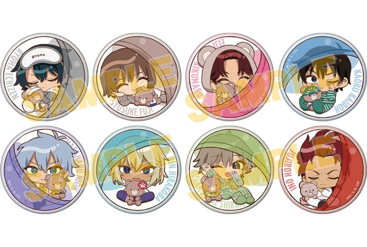 アニカプ」に『新テニスの王子様』パジャマモチーフ缶バッジが登場