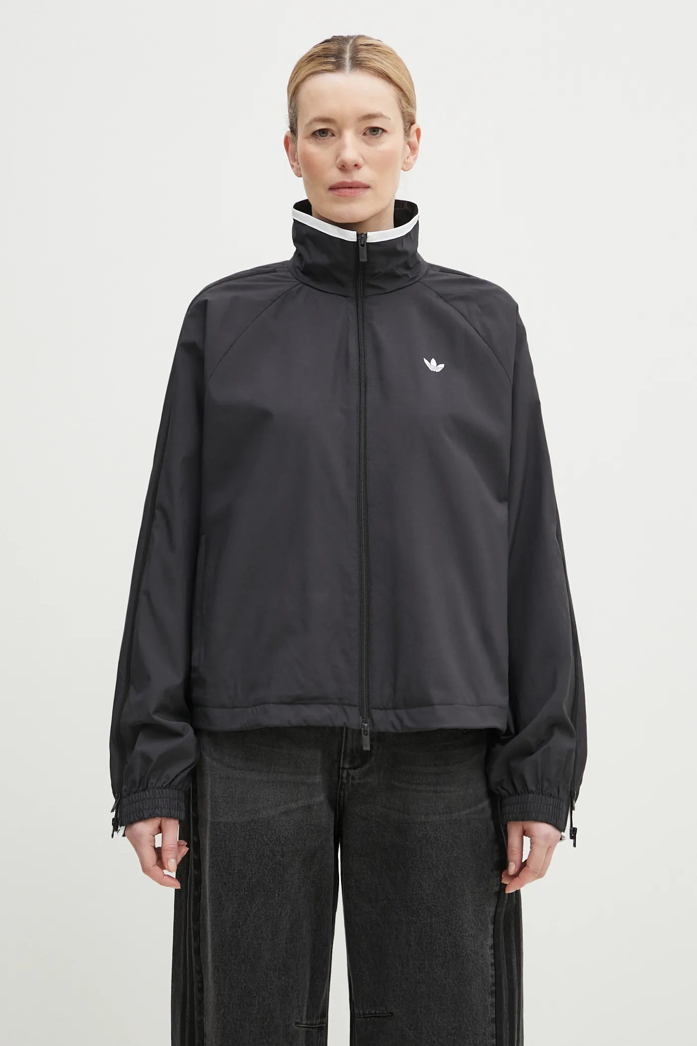adidas Adilenium Season 3 Zip Track Top Black JX9204 at PRM US