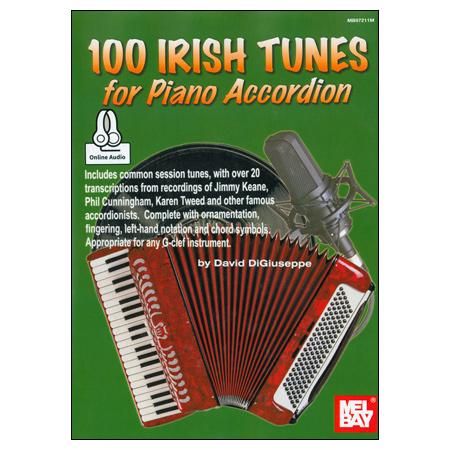 アコーディオンのための100のアイルランド民謡 》 (オンライン
