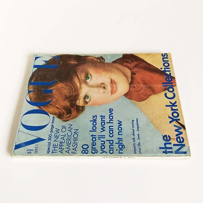 VOGUE september 1971 English editionヴォーグ 1971年 9月号 米国版