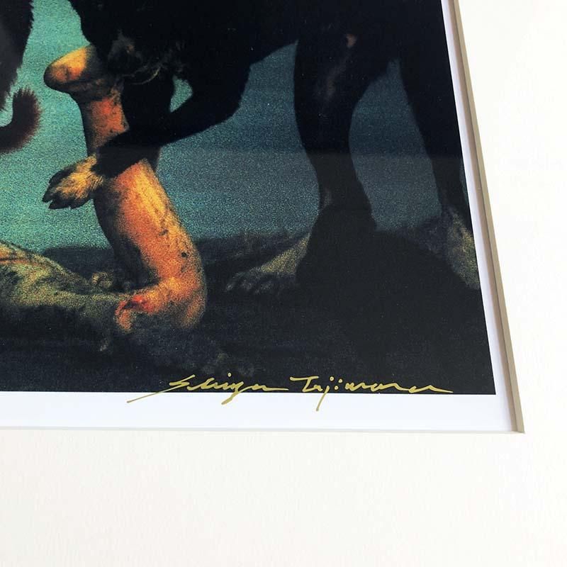 Shinya Fujiwara: An original print from the book「Memento Mori